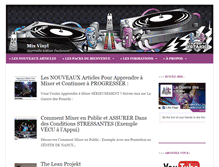 Tablet Screenshot of mix-vinyl.com